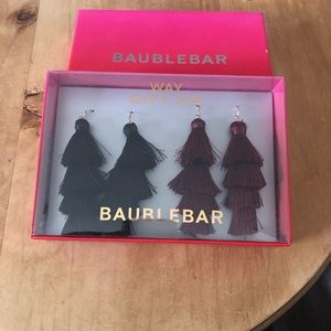 Baublebar Tassel Earrings- Set of 2